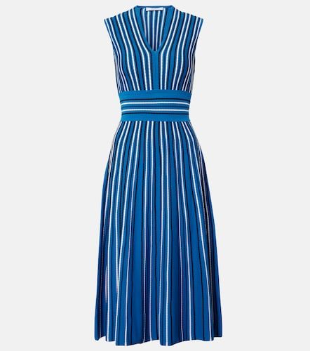 Vestido midi de punto a rayas - Max Mara - Modalova