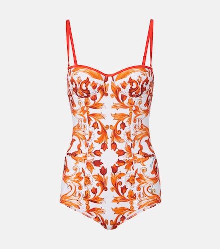 Costume intero Majolica - Dolce&Gabbana - Modalova