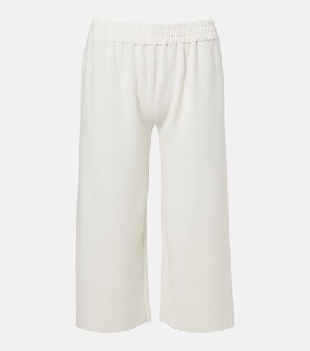 Pantalones deportivos cropped Ozias de algodón y seda - The Row - Modalova