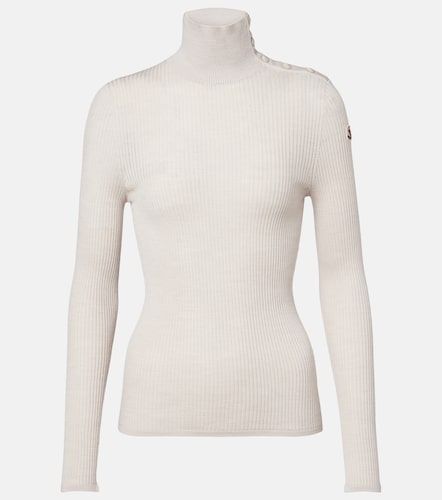 Turtleneck virgin wool sweater - Moncler - Modalova