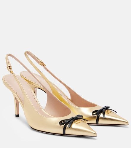 Bepointy 80 leather slingback pumps - Valentino Garavani - Modalova