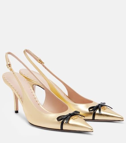 Bepointy 80 leather slingback pumps - Valentino Garavani - Modalova