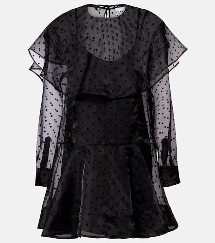 Ganni Minikleid aus Organza - Ganni - Modalova