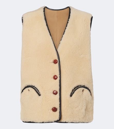 Blazé Milano Weste Gliss aus Shearling mit Leder - Blaze Milano - Modalova
