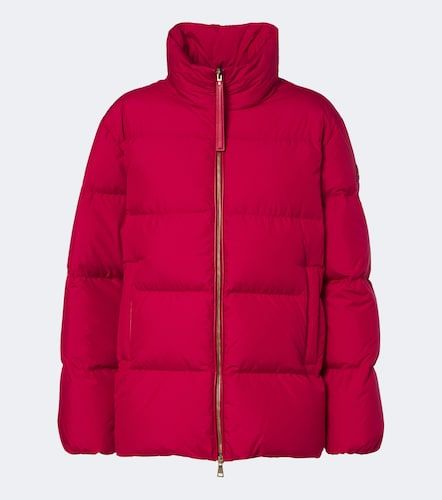 Moncler Piumino con pelle - Moncler - Modalova