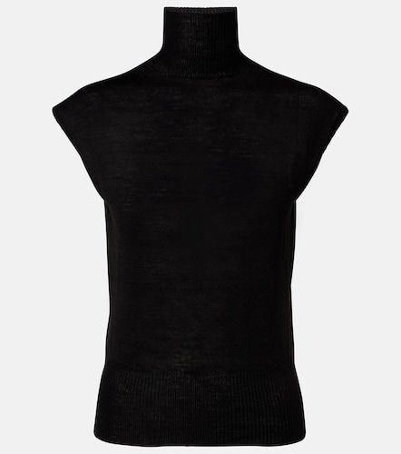 Virgin wool turtleneck top - Rick Owens - Modalova