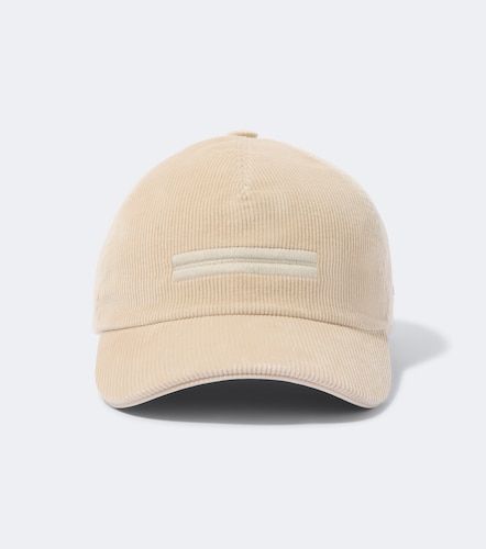 Baseballcap aus Cord mit Leder - Zegna - Modalova