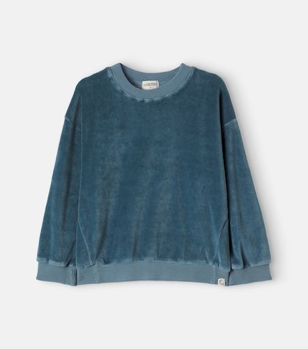 Sudadera oversized de terciopelo de algodón - Cozmo - Modalova