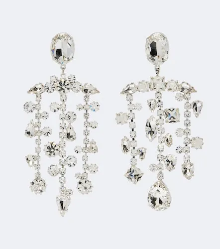 Crystal-embellished drop earrings - Magda Butrym - Modalova