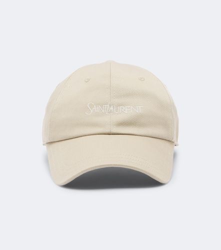 Baseballkappe aus Baumwoll-Gabardine - Saint Laurent - Modalova