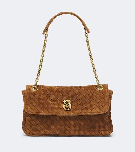 Madison Intrecciato suede shoulder bag - Bottega Veneta - Modalova