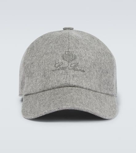 Logo cashmere baseball cap - Loro Piana - Modalova