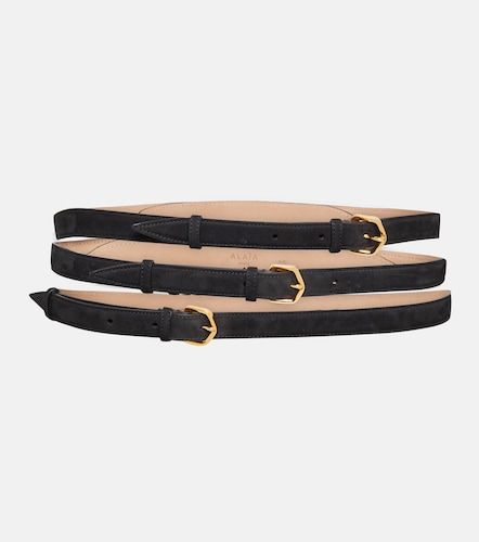 Alaia Multi slim leather belt - Alaia - Modalova