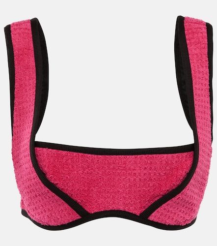 Marine Serre Top in cotone jacquard - Marine Serre - Modalova