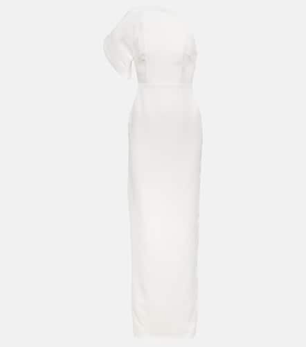 Asymmetric wool and silk gown - Roland Mouret - Modalova