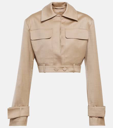 Aya Muse Cropped wool-blend jacket - Aya Muse - Modalova