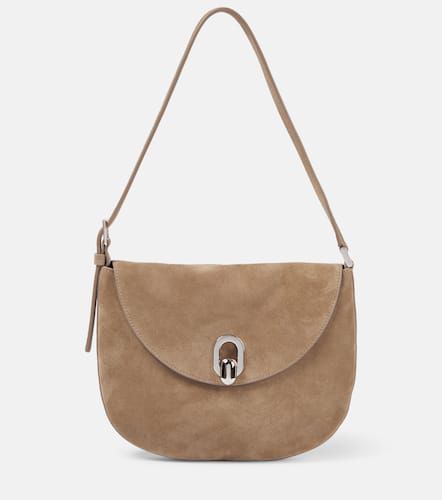 Tondo Small suede shoulder bag - Savette - Modalova