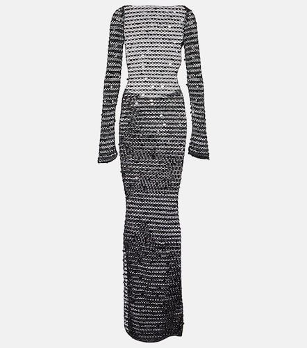 Rückenfreies Maxikleid mit Pailletten - Aya Muse - Modalova