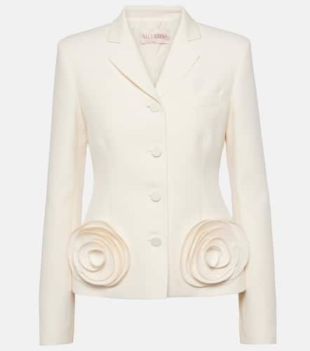 Blazer de Crepe Couture con apliques - Valentino - Modalova