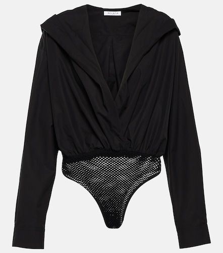 Alaïa Body de algodón con capucha - Alaia - Modalova