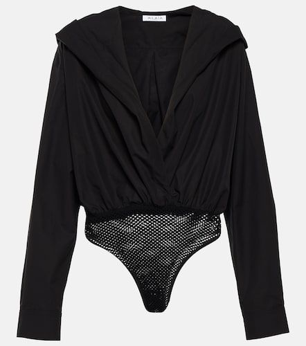 Alaïa Body de algodón con capucha - Alaia - Modalova