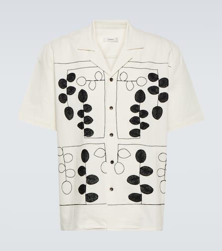 Commas Embroidered camp shirt - Commas - Modalova