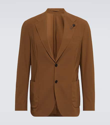 Single-breasted gabardine blazer - Lardini - Modalova