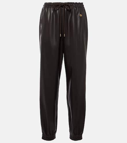 Faux leather sweatpants - Stella McCartney - Modalova