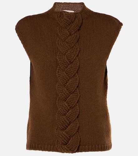 Braided wool-blend sweater vest - Lemaire - Modalova