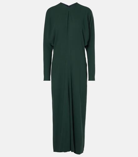 Vestido midi drapeado - Victoria Beckham - Modalova