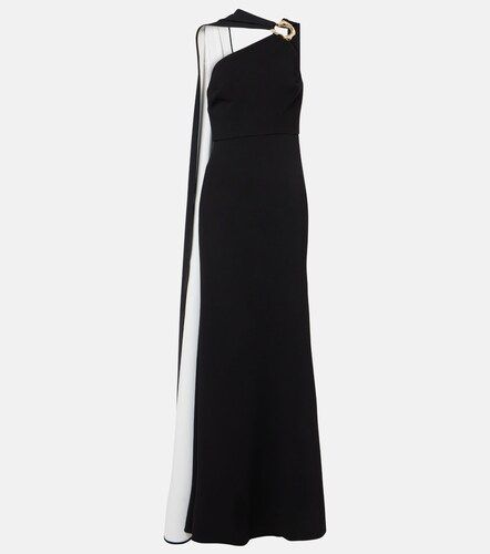 Asymmetric caped cady gown - Roland Mouret - Modalova