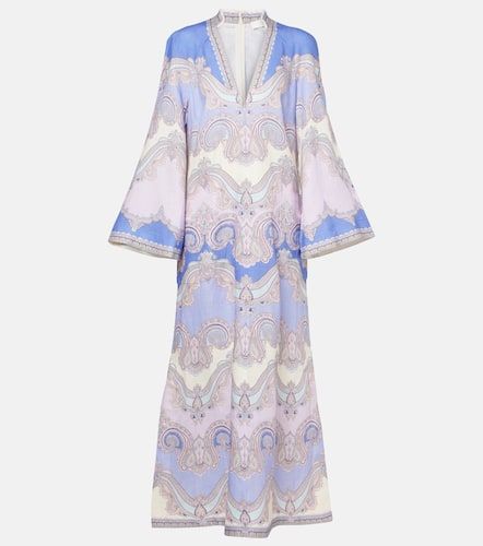 Maxine paisley linen maxi dress - Zimmermann - Modalova