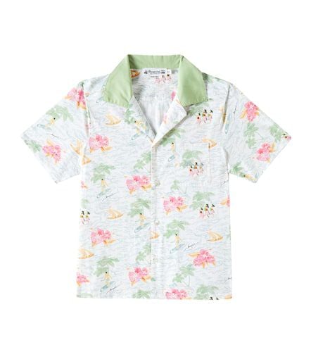 Steve printed cotton poplin shirt - Bonpoint - Modalova