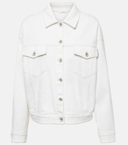 Jeansjacke aus Baumwollgemisch - Brunello Cucinelli - Modalova