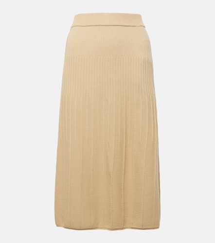 Joseph Ribbed-knit wool midi skirt - Joseph - Modalova