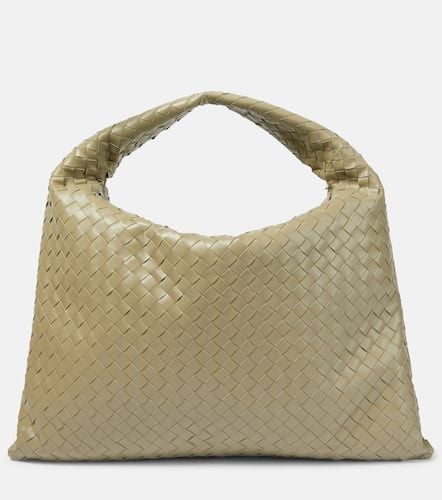 Hop Intrecciato Large leather tote bag - Bottega Veneta - Modalova