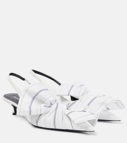 Knife 40 leather slingback pumps - Balenciaga - Modalova