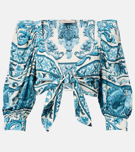 Adriana Degreas Crop top estampado - Adriana Degreas - Modalova
