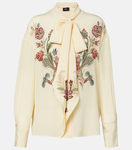 Etro Blusa de seda floral - Etro - Modalova