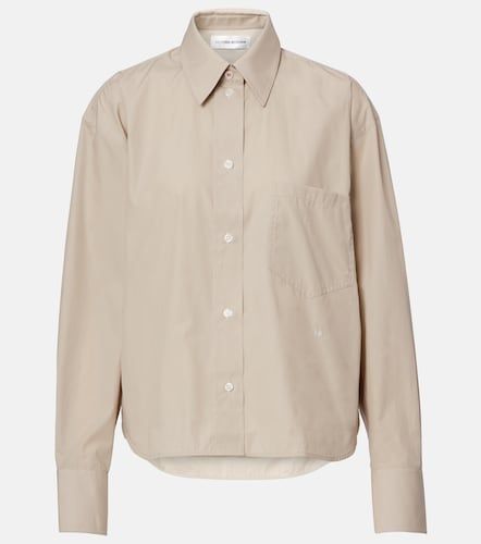 Camicia cropped in cotone - Victoria Beckham - Modalova