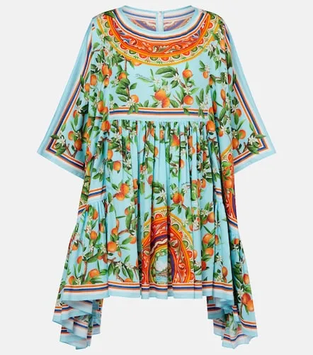 Caftán de algodón estampado - Dolce&Gabbana - Modalova