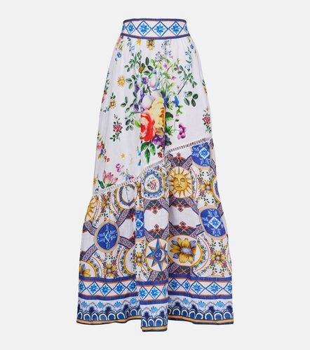 Camilla Printed linen maxi skirt - Camilla - Modalova