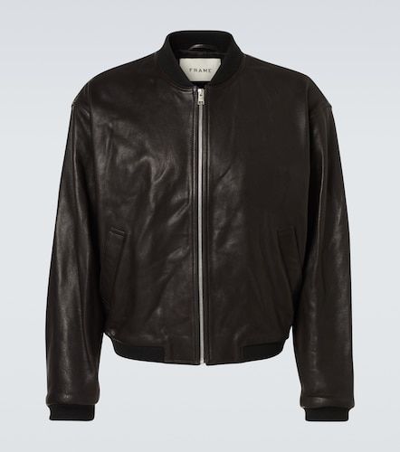 Frame Bomber in pelle - Frame - Modalova