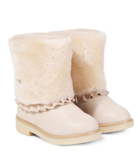 Botas Rosalen de piel con borrego - Donsje - Modalova
