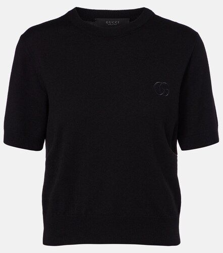 Gucci Pullover Double G aus Wolle - Gucci - Modalova