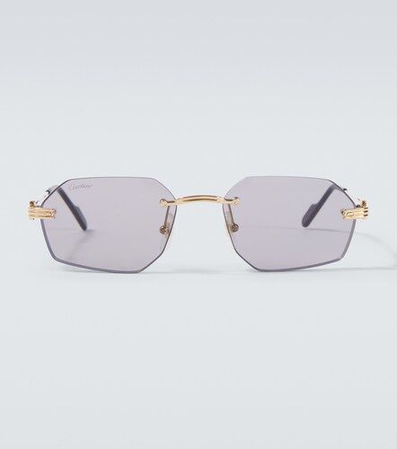 Premiere De Cartier rectangular sunglasses - Cartier Eyewear Collection - Modalova