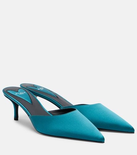 Alaïa Mules Le Coeur in raso - Alaia - Modalova
