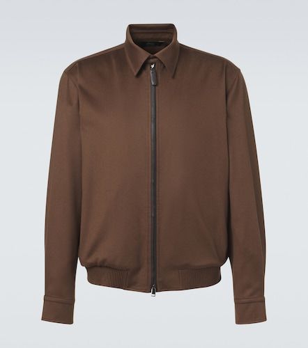 Cashmere and wool blouson jacket - Brioni - Modalova