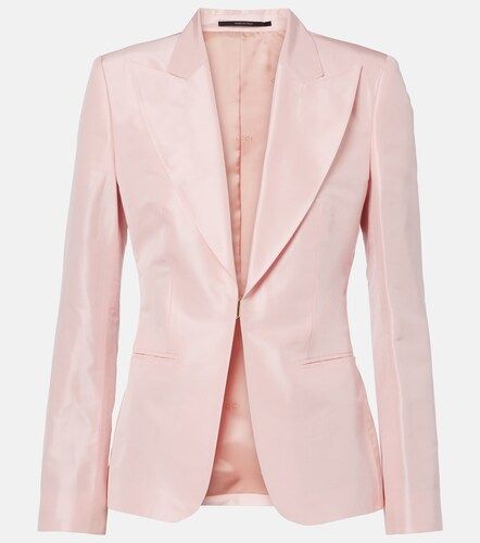 Gucci Silk faille blazer - Gucci - Modalova