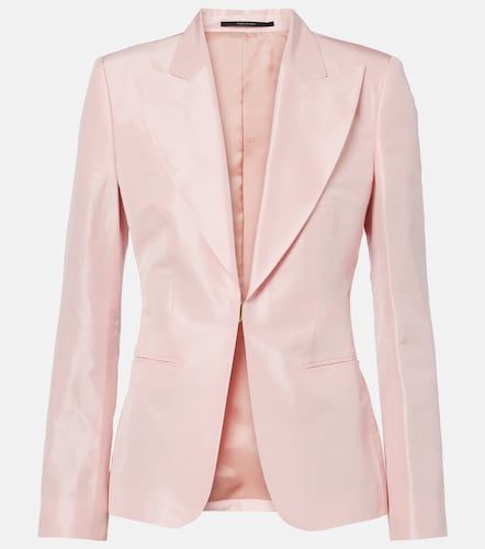 Gucci Silk faille blazer - Gucci - Modalova